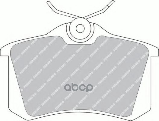 Колодки задние VAG / Renault / Peugeot FERODO FDB541 Ferodo арт. FDB541