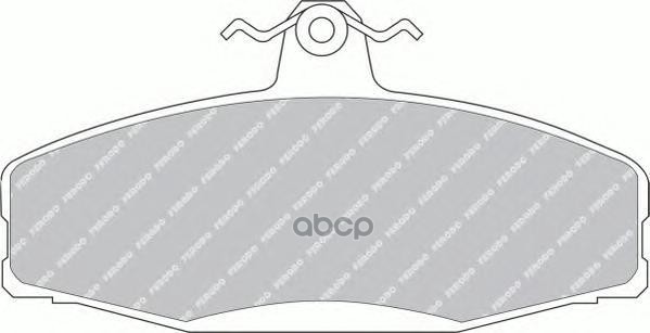 FDB610 колодки торм. FERODO Ferodo арт. FDB610