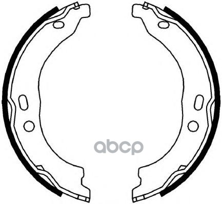 Колодки Барабанные Ferodo Fsb696 Ferodo арт. FSB696