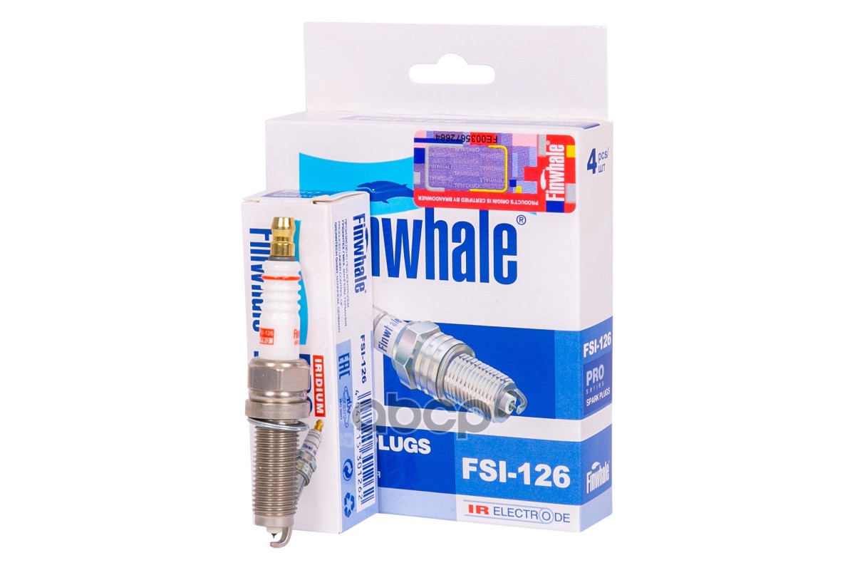 Свеча зажигания Iridium HONDA Accord 08-15/CR-V/Civic FINWHALE FSI126 Finwhale арт. FSI126