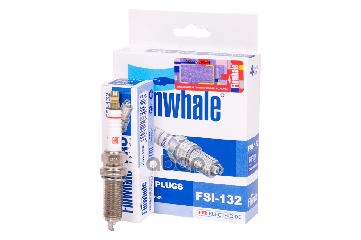 Свеча зажигания Finwhale Iridium QASHQAI (J11), JUKE(F15), MURANO(Z52), X-TRAIL(T32) FSI132 Finwhale арт. FSI132