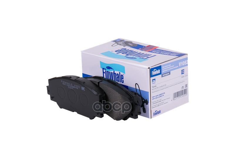 Колодки перед. дисковые Auris (06-09) / Corolla (06-13) / Urban Cruiser (09-н.в.) / Verso-S (10-н.в.) V1052 Finwhale арт. V1052