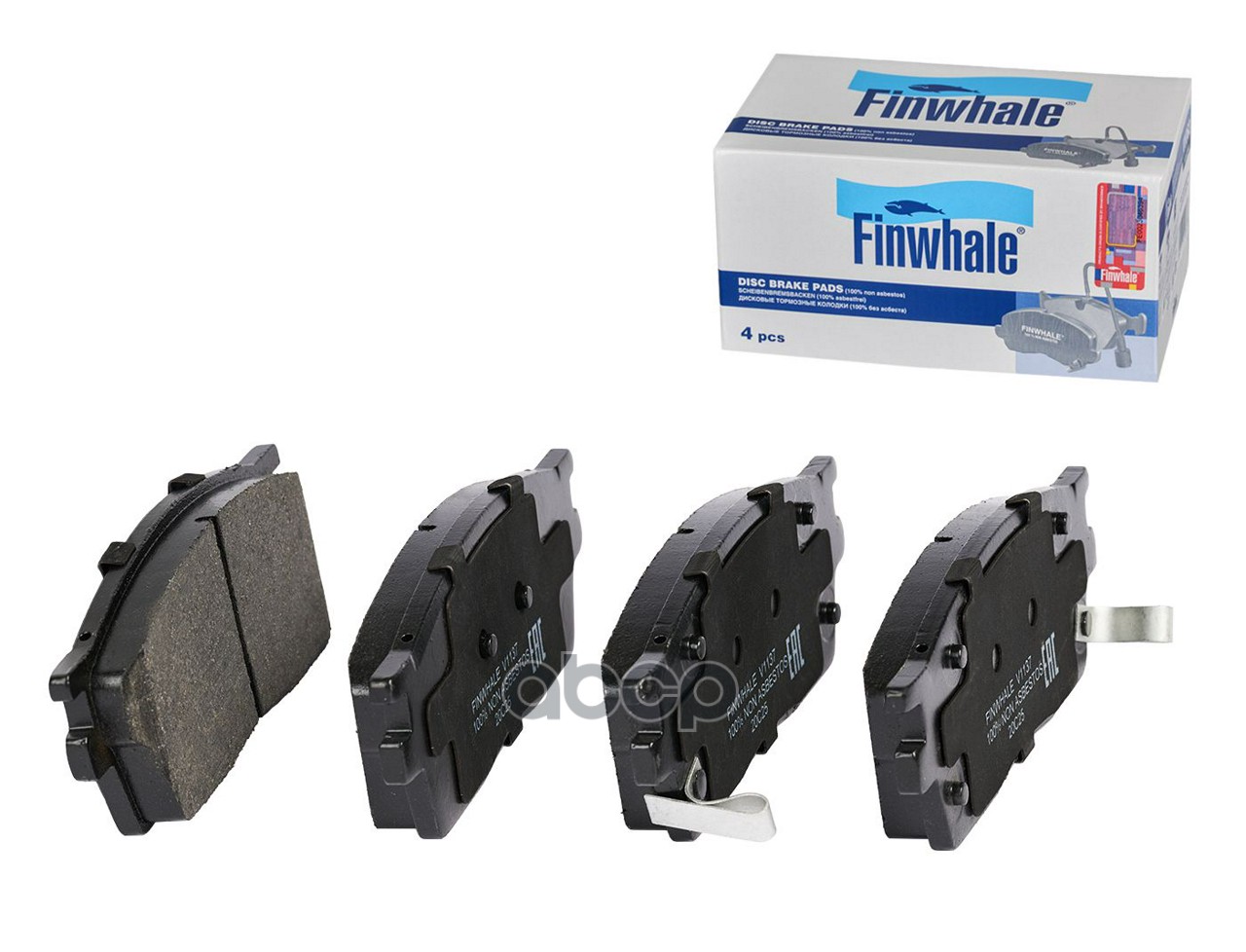 Колодки перед. дисковые  Jetta VS5/7 1,4 2WD V1137 Finwhale арт. V1137