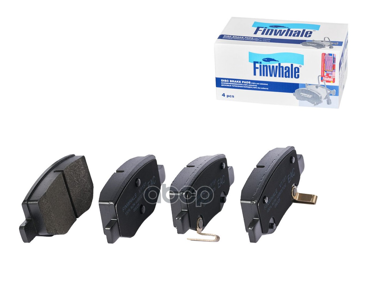 Колодки зад. дисковые Finwhale арт. V1151