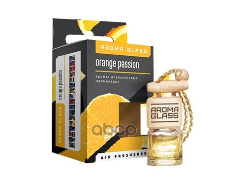 Ароматизатор Подвесной В Стеклянном Флаконе Ag-05 Orange Passion (Аромат Апельсиновых Мармеладок) Fouette Ag-05 Fouette арт. ...