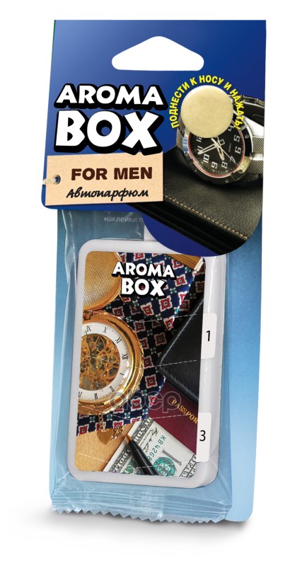 Ароматизатор подвесной бумажный Aroma Box, For Men Fouette B-18 Fouette арт. B-18