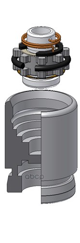 Поршень суппорта с механизмом SAAB 900 / VOLVO 440-460-480 04-76-> Frenkit арт. k334401