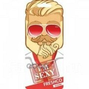 Ароматизатор Территория Мужчин Пропитанный Пластинка (Тм Be Happy) Океанский Бриз Freshco Ar1tm060 Freshco арт. AR1TM060