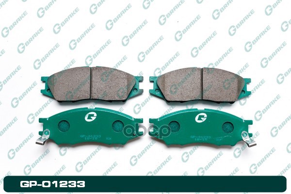 Колодки тормозные  GP01233 G-BRAKE арт. GP01233