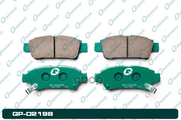 Колодки G-Brake Gp02198 G-BRAKE арт. GP02198