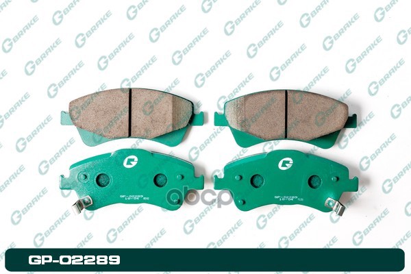 Колодки  G-brake   GP-02289 GP02289 G-BRAKE арт. GP02289