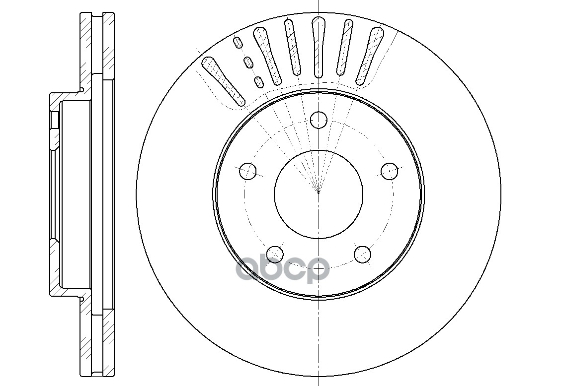 Диск Тормозной Gr-20083 G-BRAKE арт. GR20083
