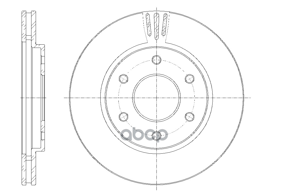Диск Тормозной Gr20277 G-BRAKE арт. GR20277