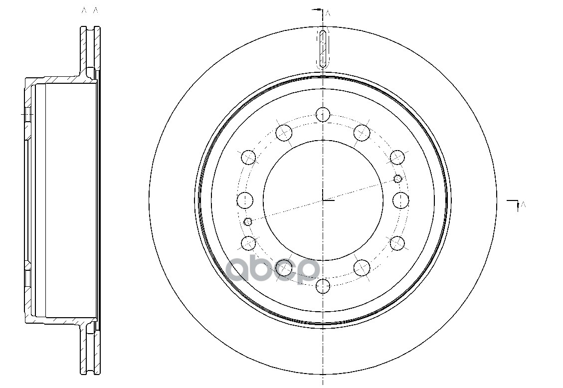 Диск Тормозной | Зад | G-BRAKE арт. GR21263