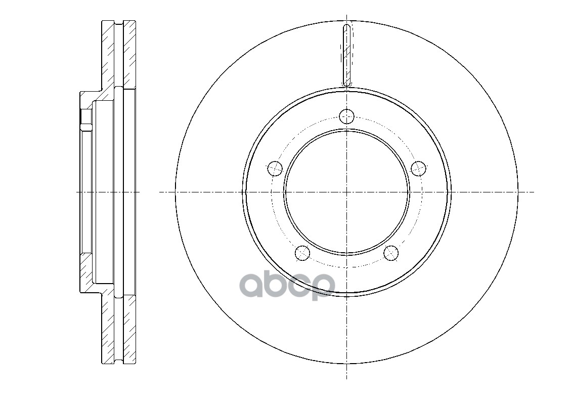 Диск Тормозной Вентилируемый G-Brake Gr21614 G-BRAKE арт. GR21614