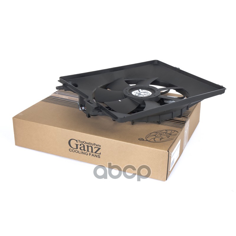 Вентилятор радиатора кондиционера HONDA CRV III 06-> mot.2,4L GANZ GIC06219 GANZ арт. GIC06219