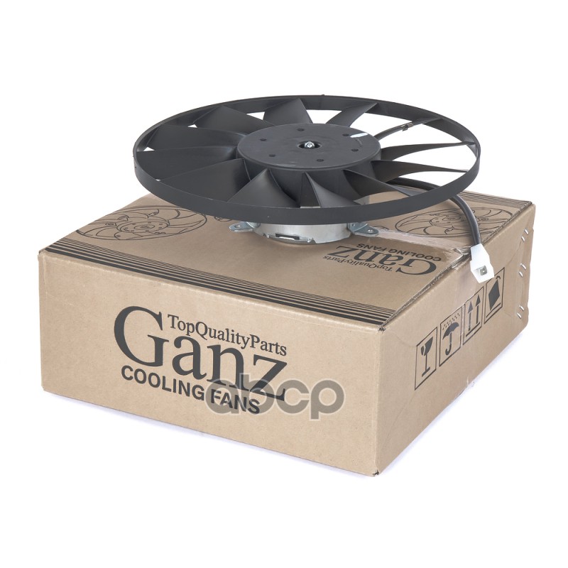 Вентилятор охлаждения радиатор ВАЗ 21213-214 (без кожуха, тип ВЕНТОЛ) GANZ GIC06245 GANZ арт. GIC06245