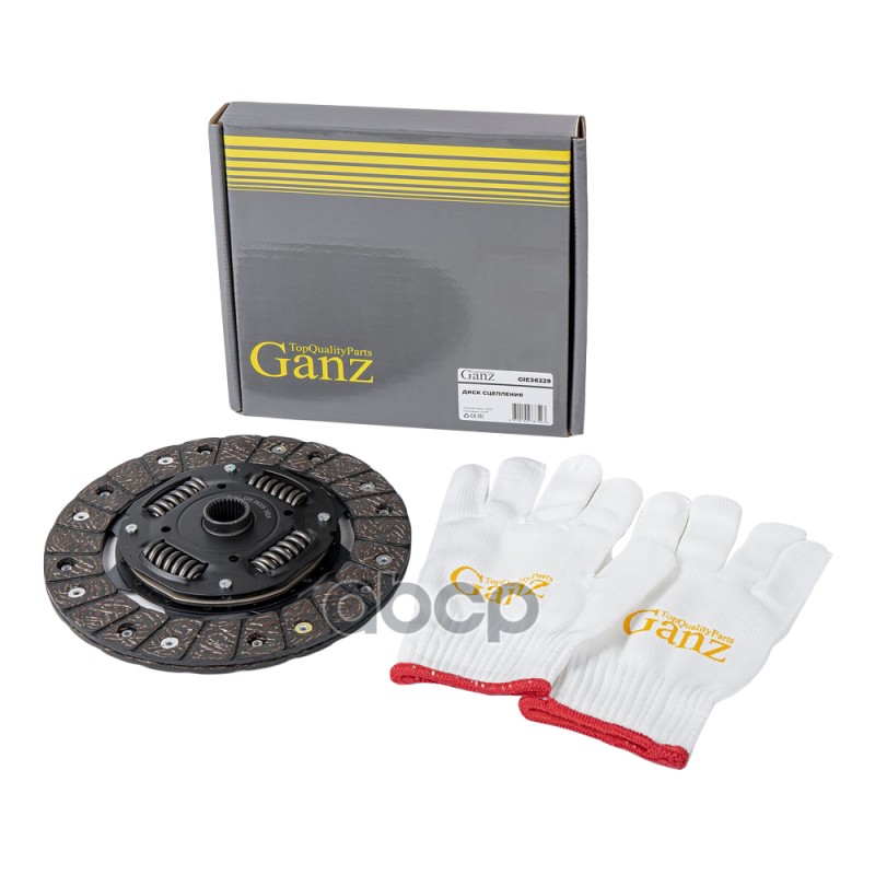 Диск сцепления AD A3 1.6 VW G4 1.6 Bora Polo GANZ GIE36229 GANZ арт. GIE36229