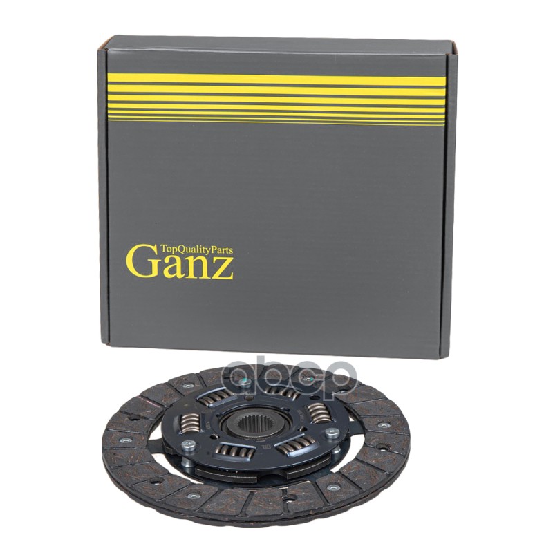 Диск сцепления RENAULT Logan, Sandero, Clio I/II, Kangoo, Megane GANZ GIE36237 GANZ арт. GIE36237