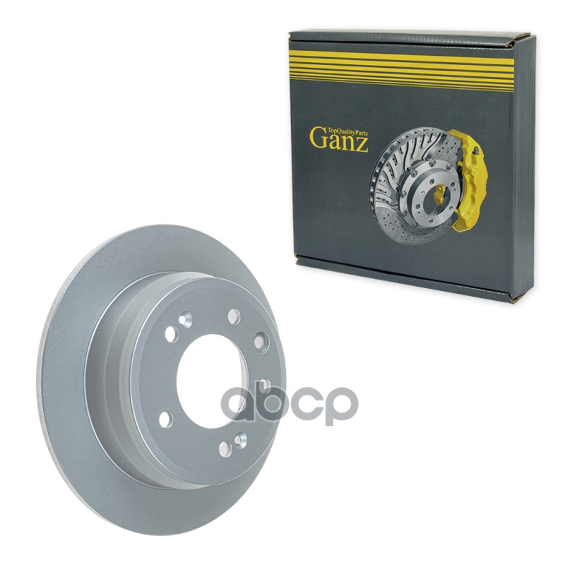 Диск тормозной задний с покрытием HYUNDAI i30/iX35/KIA Ceed/Sportage III GANZ GIJ06006 GANZ арт. GIJ06006