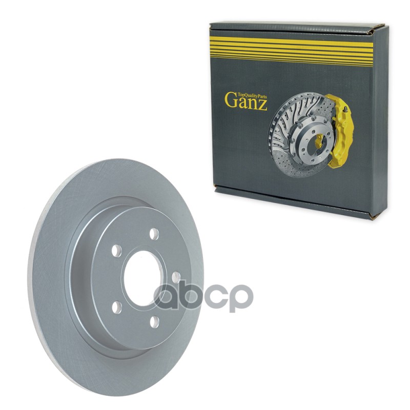 Диск тормозной задний с покрытием FORD Focus-II/C-MAX/Volvo C30 GANZ GIJ06030 GANZ арт. GIJ06030