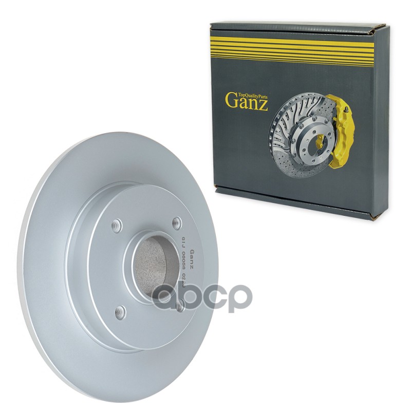 Диск Тормозной Задний Без Подшипника Citroen C4 [B5] 07.2008>>, Peugeot 308[T7} GANZ арт. GIJ06058