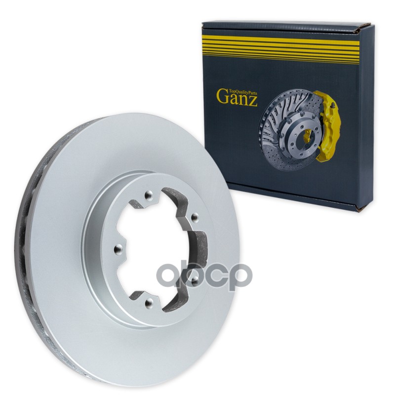 Диск тормозной передний с покрытием FORD Transit 2006-> GANZ GIJ06110 GANZ арт. GIJ06110