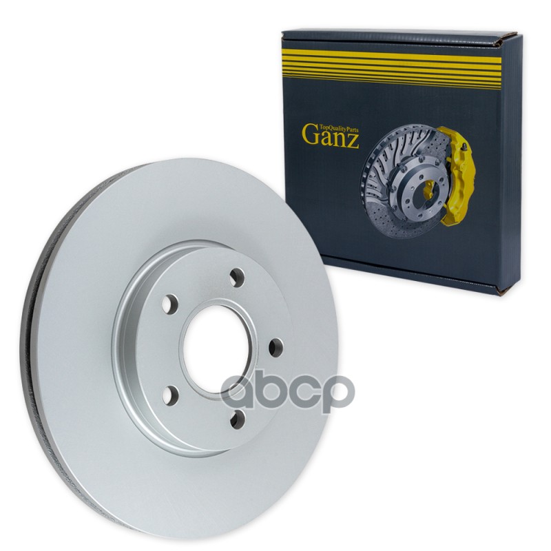 Диск тормозной передний с покрытием FORD Tourneo Connect 02-> GANZ GIJ06111 GANZ арт. GIJ06111