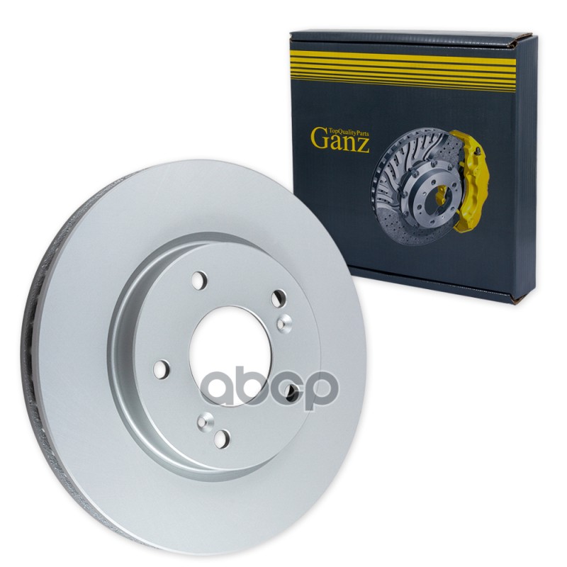 Диск тормозной передний с покрытием MITSUBISHI Lancer 9/Outlander I/Space Runner 2,0L GANZ GIJ06117 GANZ арт. GIJ06117