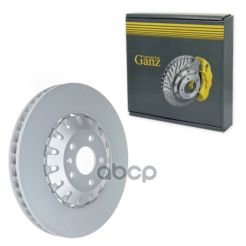 Диск тормозной передний с покрытием AUDI A6(C8)/A7 II/Q7 II/VW Touareg III 2018-> GANZ GIJ06241 GANZ арт. GIJ06241