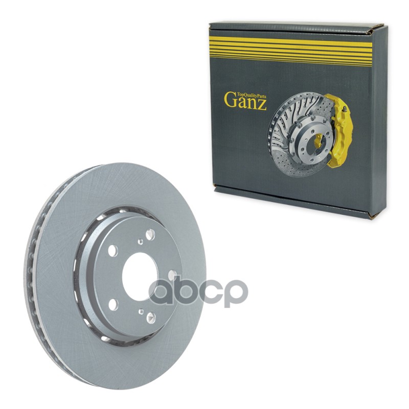 Диск тормозной передний с покрытием TOYOTA Estima 2000-> /Vent D=296mm GANZ GIJ06280 GANZ арт. GIJ06280