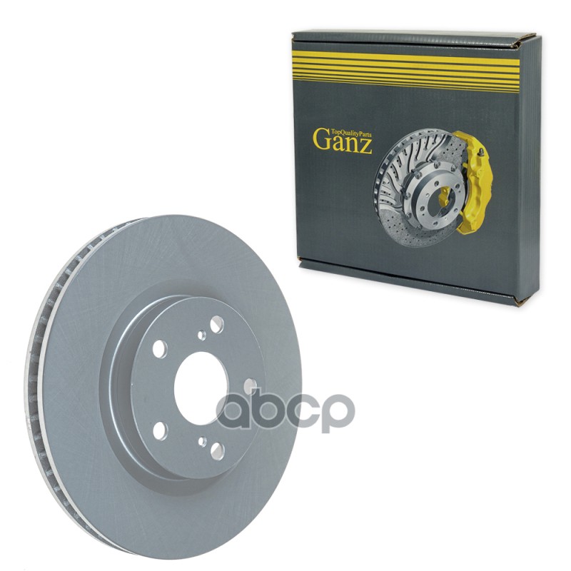 Диск тормозной передний с покрытием TOYOTA Camry/Rav4 2.0/2.4L all 06-> GANZ GIJ10003 GANZ арт. GIJ10003