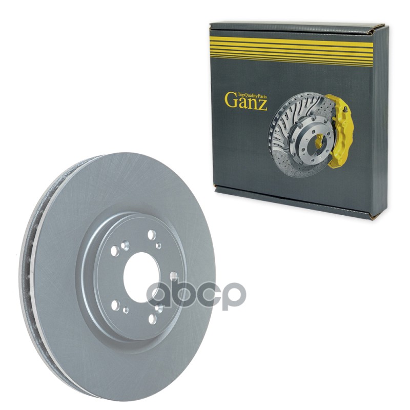 Диск тормозной передний с покрытием HONDA Accord VIII/IX 08-> GANZ GIJ10055 GANZ арт. GIJ10055