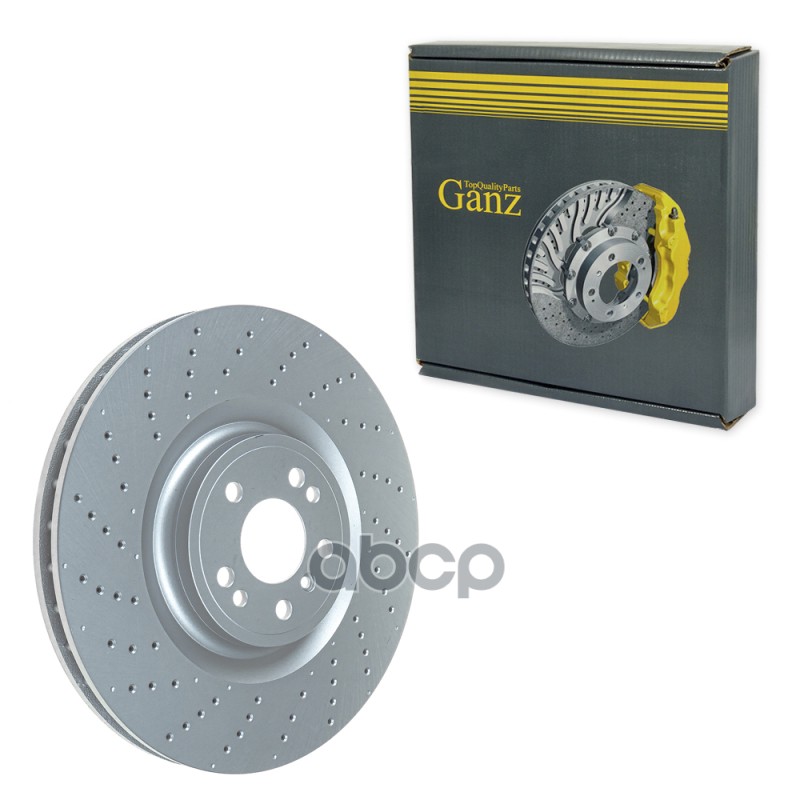 Диск тормозной передний с покрытием MB GL-X166 / GLE-W166/C292 / GLS-X166 / ML-W166 GANZ GIJ10071 GANZ арт. GIJ10071