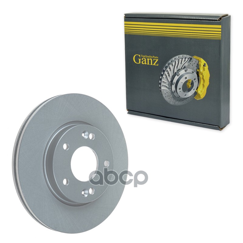 Диск тормозной передний с покрытием HYUNDAI Elantra 11-> GANZ GIJ10084 GANZ арт. GIJ10084
