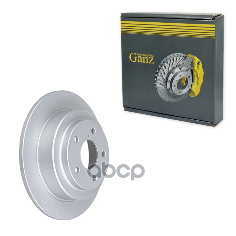 Диск тормозной задний с покрытием SUBARU Forester I/II/Impreza/Legacy GANZ GIJ10216 GANZ арт. GIJ10216