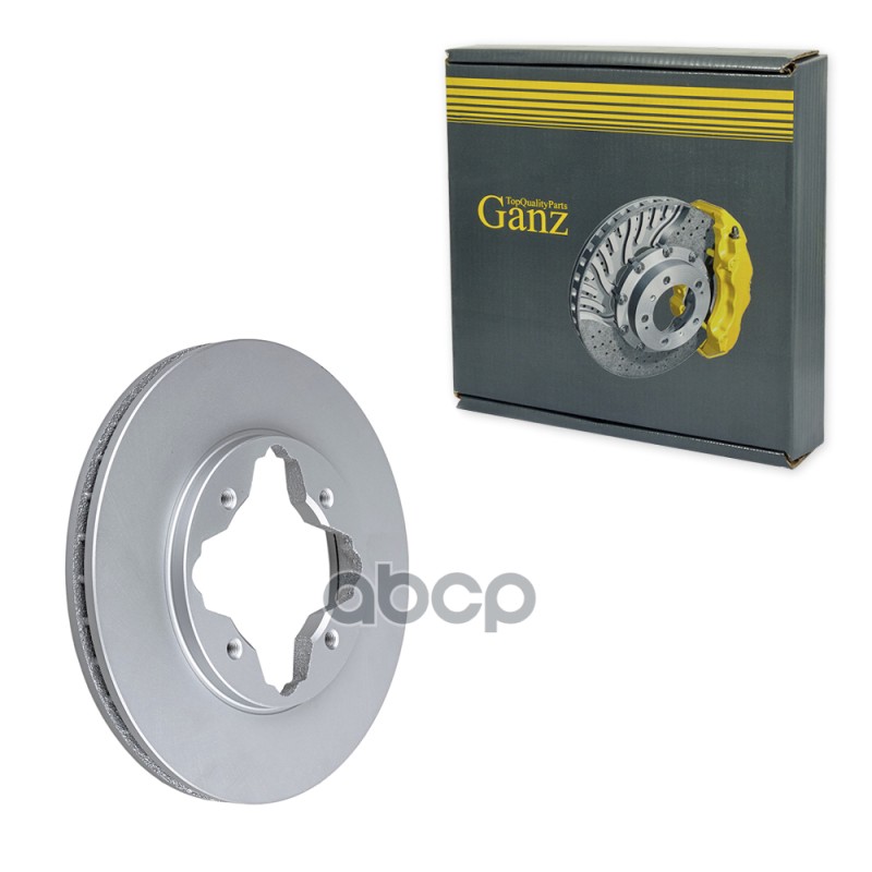 Диск тормозной передний с покрытием HONDA Accord 90-98, Civic 95-01, ROVER 600 93-99 GANZ GIJ10270 GANZ арт. GIJ10270