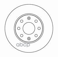 Диск Тормозной Передний Chevrolet Aveo/Kalos /Vent D=236Mm Gm 96471274 GENERAL MOTORS арт. 96471274