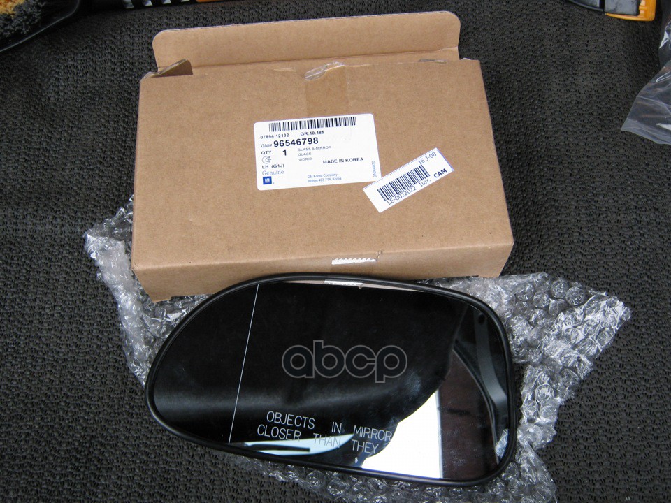 Стекло Зеркала Левое Chevrolet Lacetti (J200) 2004-2012 GENERAL MOTORS арт. 96546798