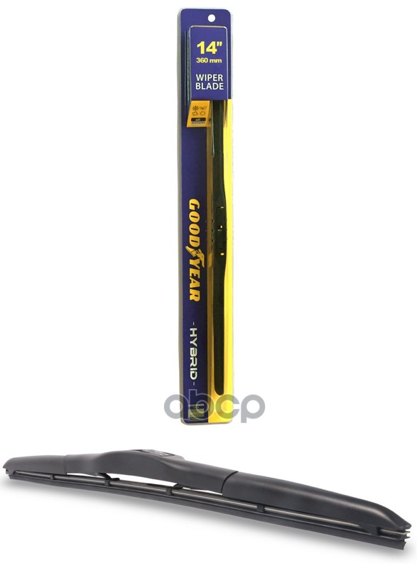 Щетка стеклоочистителя гибридная 360мм GOODYEAR арт. GY000514