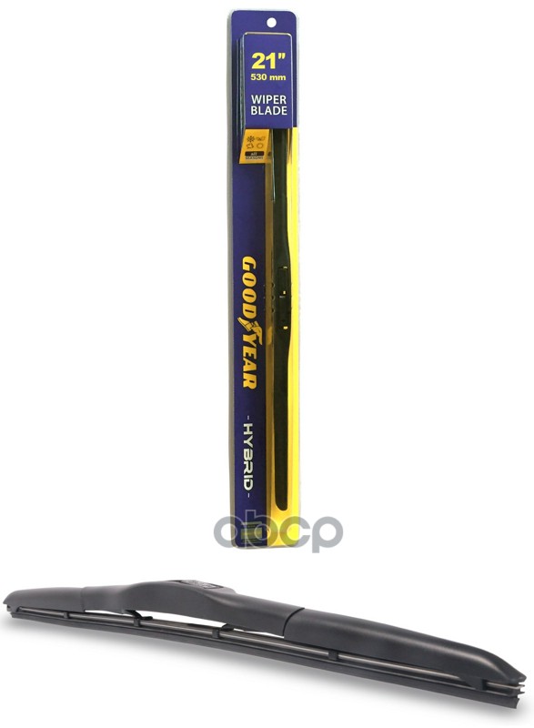 Щетка стеклоочистителя 530 мм гибридная 1 шт Goodyear HYBRID GY000521 GOODYEAR арт. GY000521