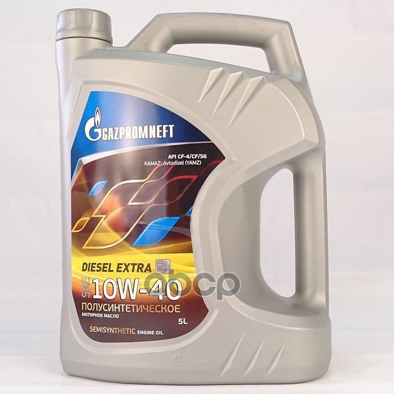 Gazpromneft Масло моторное полусинтетическое "DIESEL EXTRA 10W-40", 5л 2389901352