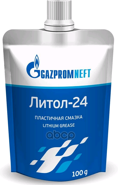 Смазка Газпромнефть ЛИТОЛ-24 дой-пак(100 г) 2389906978 Gazpromneft арт. 2389906978