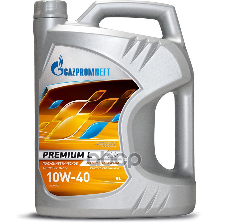 Gazpromneft Масло моторное Gazpromneft Premium L 10W-40 полусинтетическое 5 л 2389900132