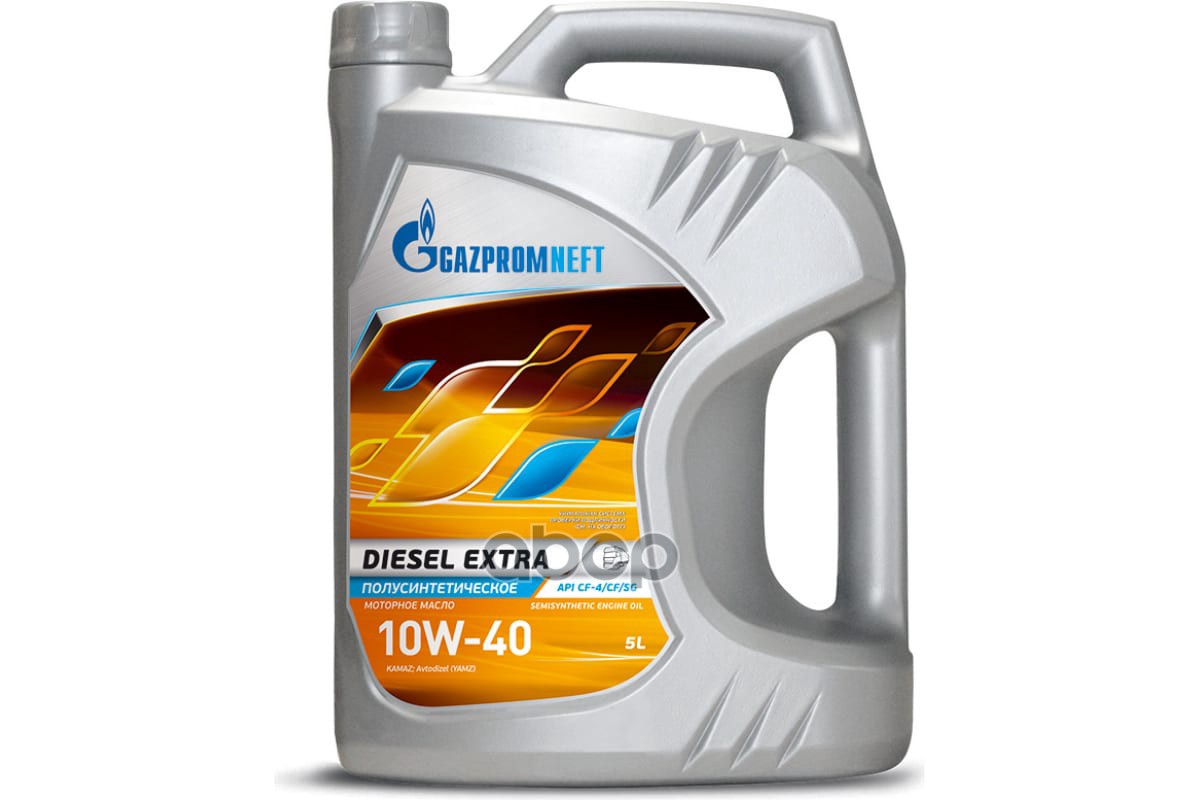 Gazpromneft Масло моторное Gazpromneft Diesel Extra 10W-40 полусинтетическое 5 л 2389901352