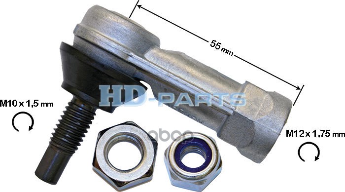 Наконечник Тяги Кпп M12*1,75/M10*1.5 Правый Daf/Man/Volvo/Scania HD-parts арт. 305752