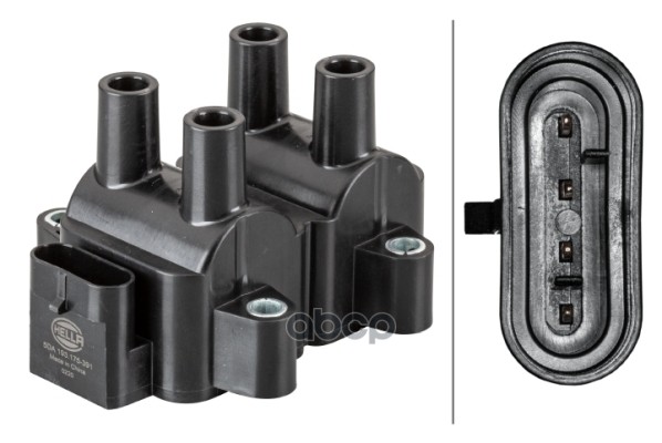 Катушка зажигания HELLA 5DA193175-391 HELLA арт. 5DA193175-391