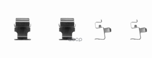 Ремкомплект тормозных колодок CITROEN C4 AIRCROSS  C-CROSSER (EP_)  C-CROSSER ENTERPRISE / MITSUBISH HELLA арт. 8dz355204-091