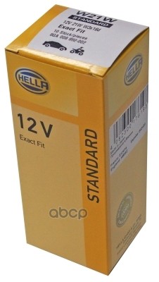 Лампа 12V W21W 21W W3x16d HELLA 1 шт. картон 8GA008892-002 HELLA арт. 8GA008892-002