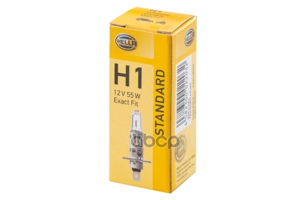 Лампа H1 12V 55W STANDART IN 8GH002089-131 HELLA арт. 8GH002089-131
